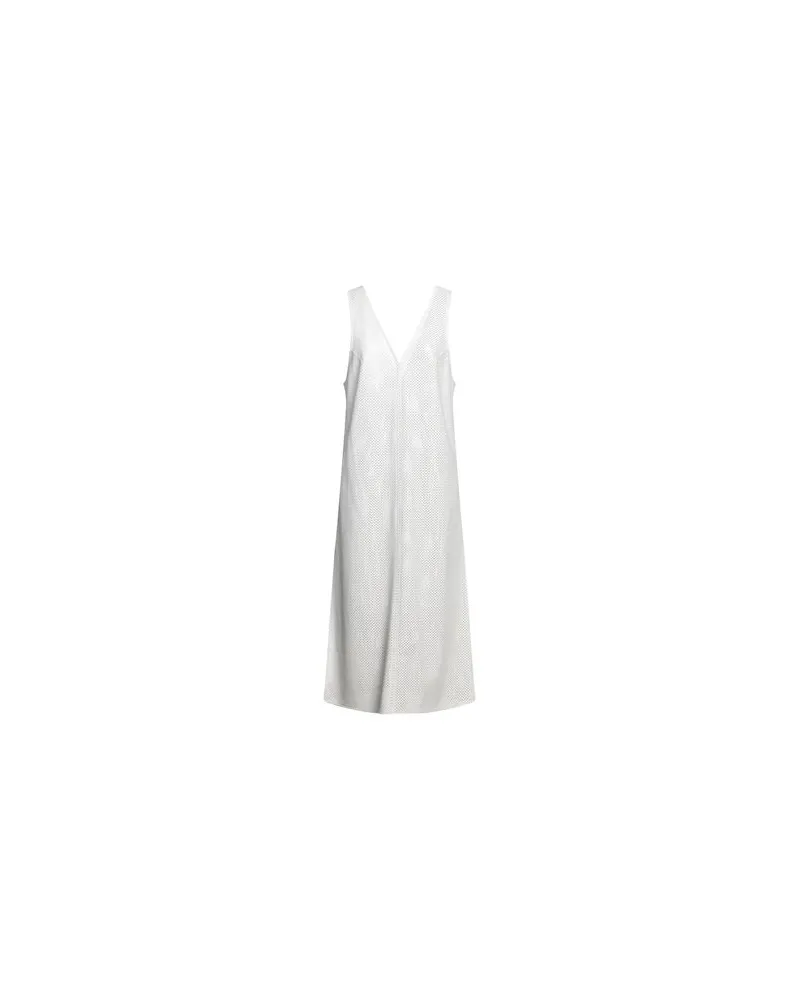 MATÉRIEL KLEIDER - Midi-Kleiderauf YOOX.COM Weiß