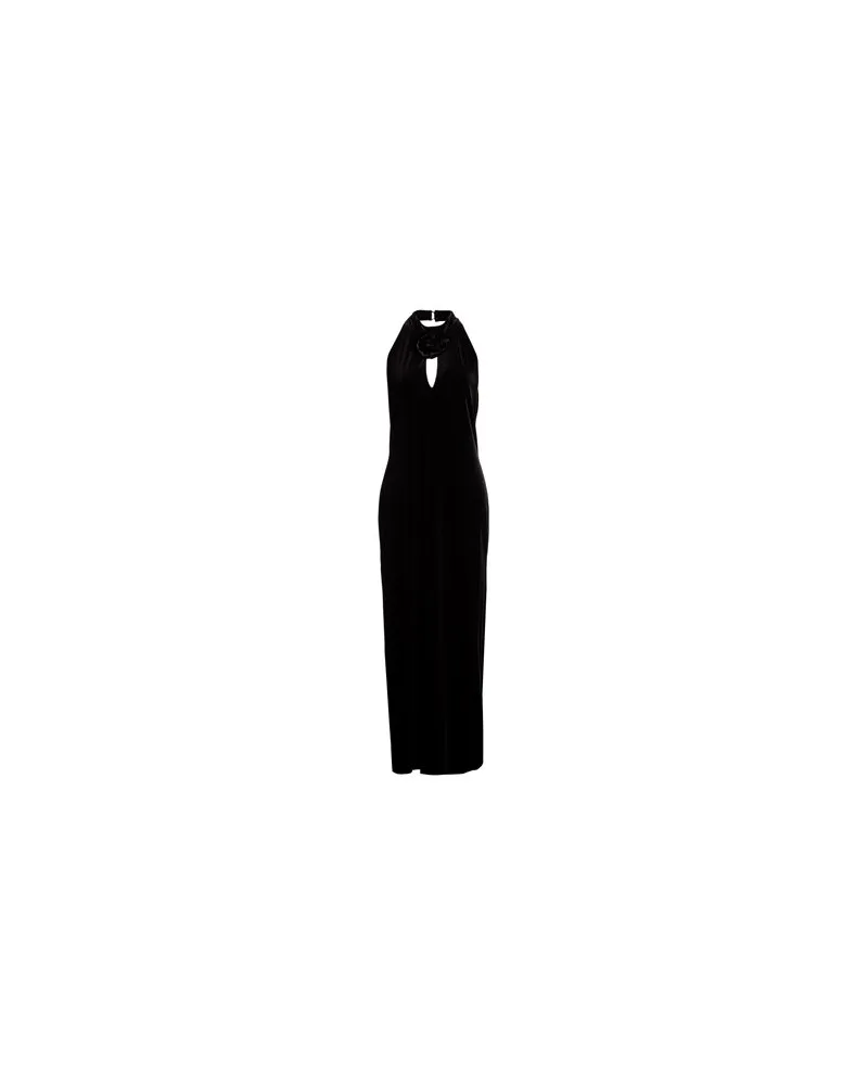 MARELLA KLEIDER - Maxi-Kleiderauf YOOX.COM Schwarz