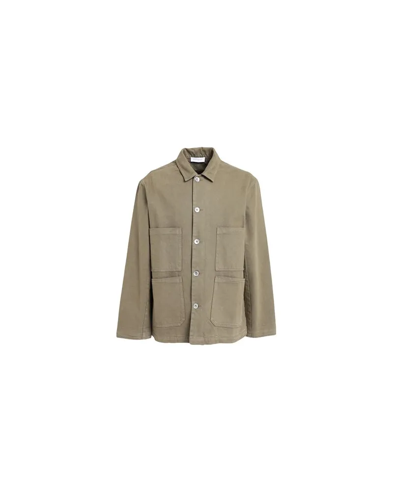 Ninety Percent JACKEN & MÄNTEL - Jeansjacken/Mäntelauf YOOX.COM Militärgrün