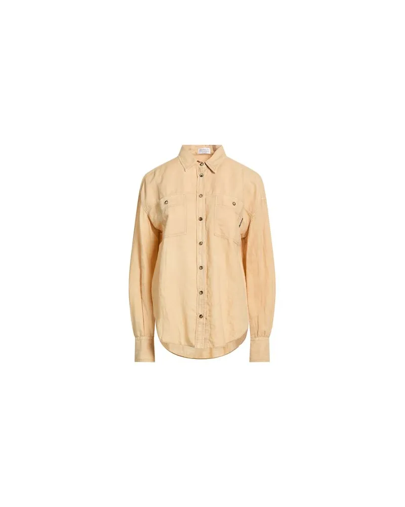 Brunello Cucinelli TOPS - Hemdenauf YOOX.COM Sand