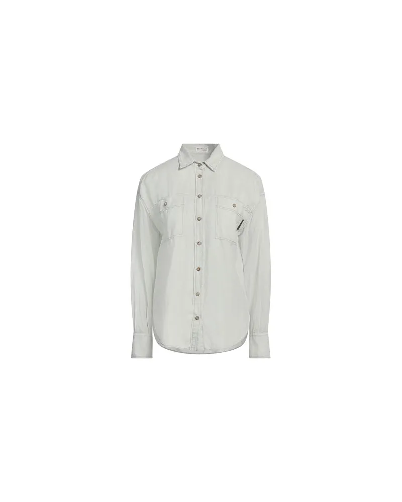 Brunello Cucinelli TOPS - Hemdenauf YOOX.COM Säuregrün