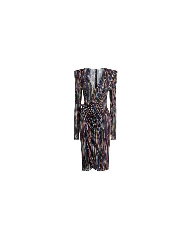VETEMENTS KLEIDER - Midi-Kleiderauf YOOX.COM Schwarz
