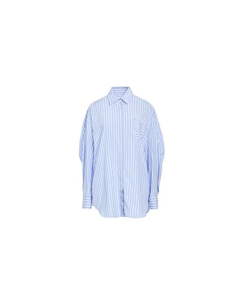 Gaëlle Bonheur TOPS - Hemdenauf YOOX.COM Azurblau