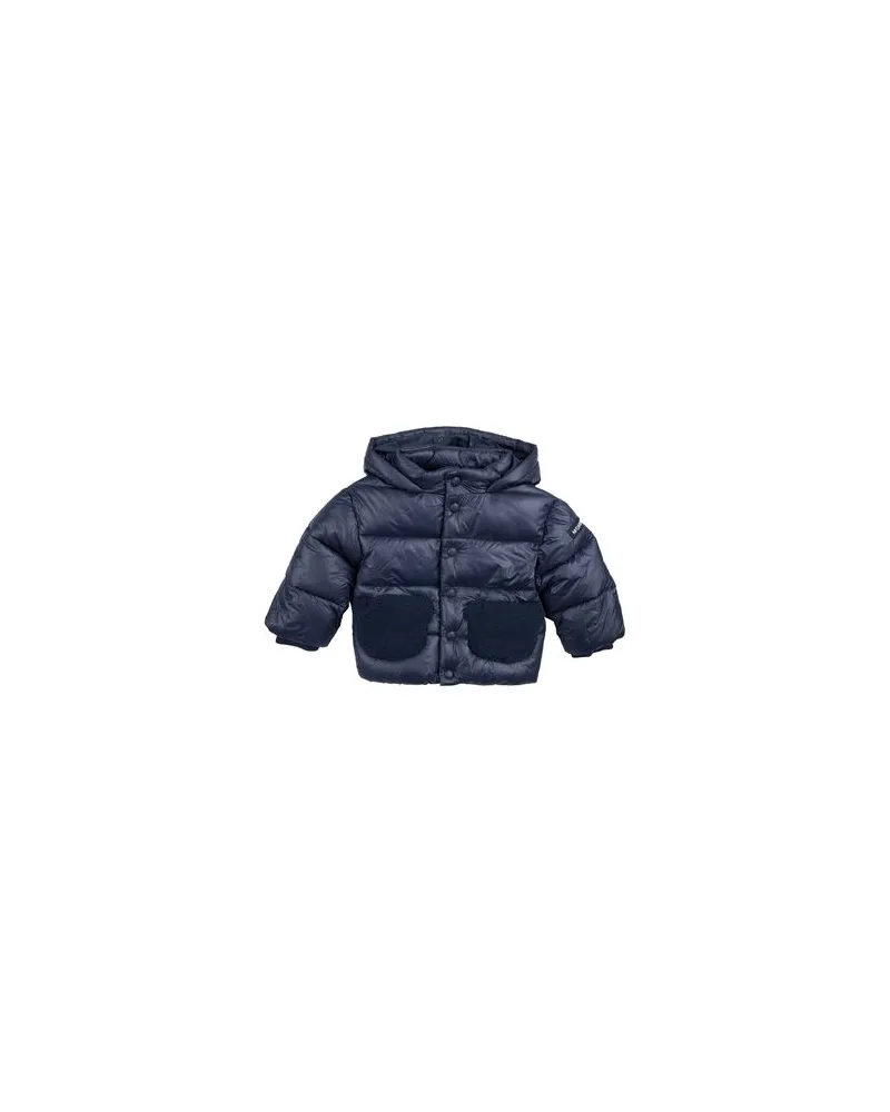 Monnalisa JACKEN & MÄNTEL - Pufferjacken & Daunenjackenauf YOOX.COM Marineblau