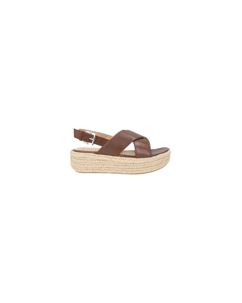 Sergio Rossi SCHUHE - Espadrillesauf YOOX.COM Braun