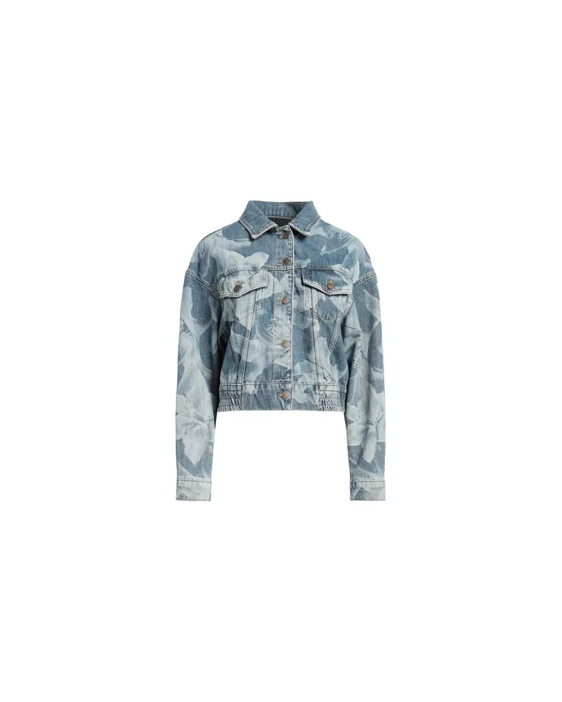Desigual JACKEN & MÄNTEL - Jeansjacken/Mäntelauf YOOX.COM Blau