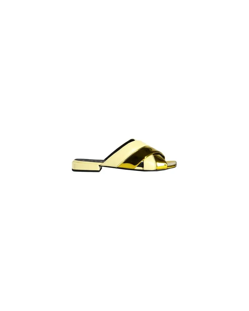Furla SCHUHE - Sandalenauf YOOX.COM Pastellgelb