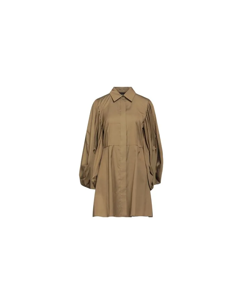 Federica Tosi KLEIDER - Mini-Kleiderauf YOOX.COM Militärgrün