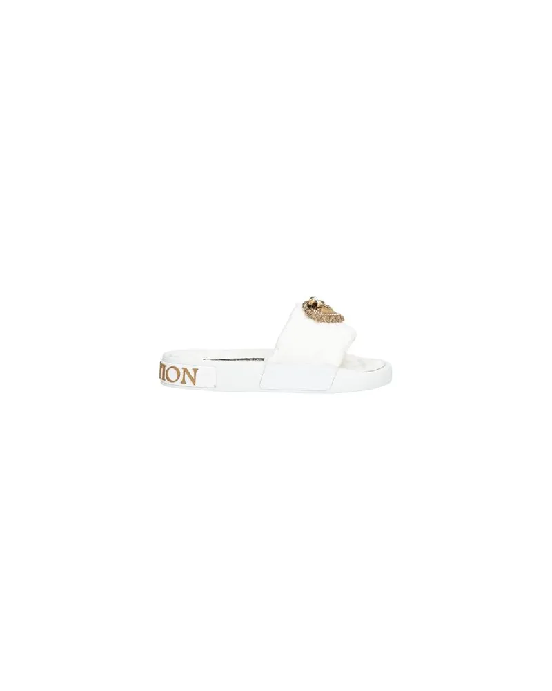Dolce & Gabbana DEVOTION - SCHUHE - Sandalenauf YOOX.COM Weiß