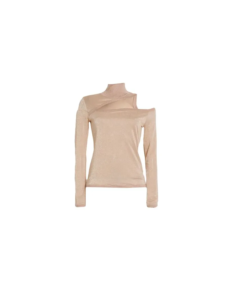 Patrizia Pepe STRICKWAREN - Rollkragenpulloverauf YOOX.COM Beige