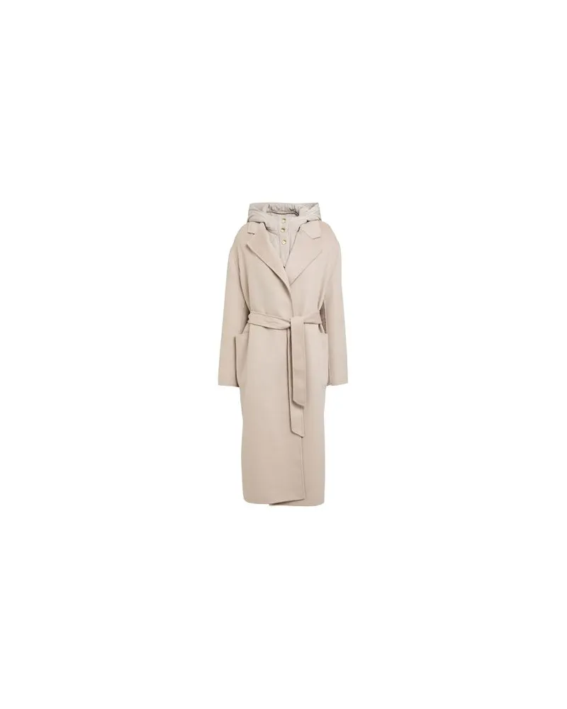 Kaos JACKEN & MÄNTEL - Mäntelauf YOOX.COM Beige