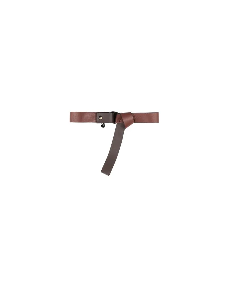 Peserico Kleinlederwaren - Gürtelauf YOOX.COM Schokobraun