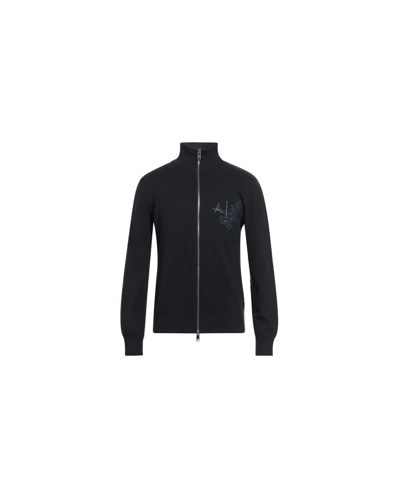 Armani Exchange STRICKWAREN - Strickjackenauf YOOX.COM Nachtblau