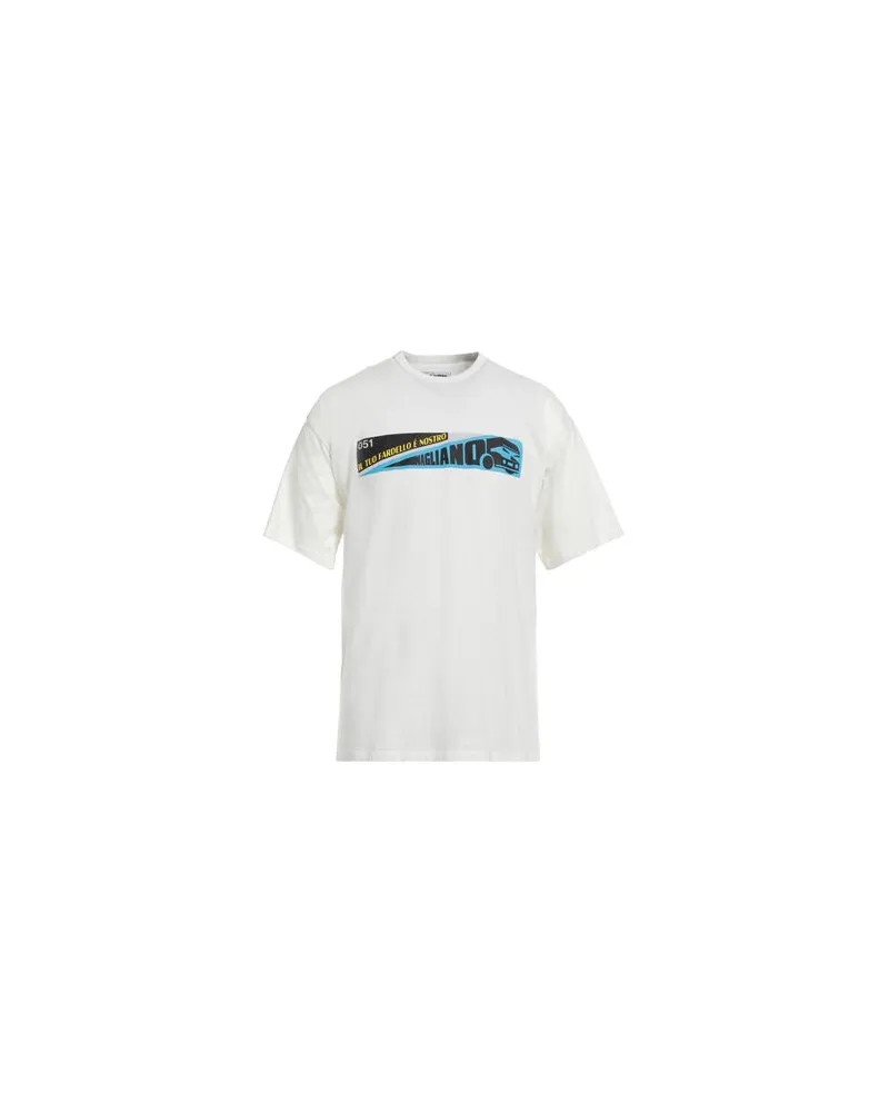 Magliano TOPS - T-shirtsauf YOOX.COM Cremeweiß