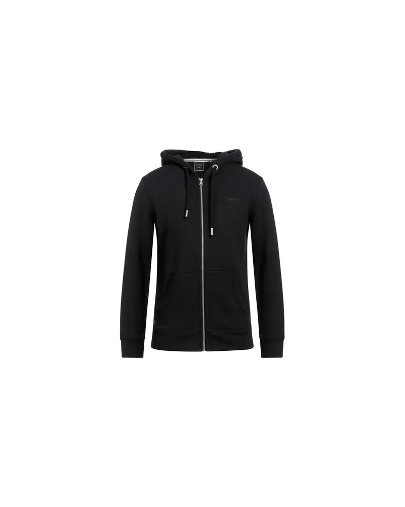 Superdry. TOPS - Sweatshirtsauf YOOX.COM Schwarz