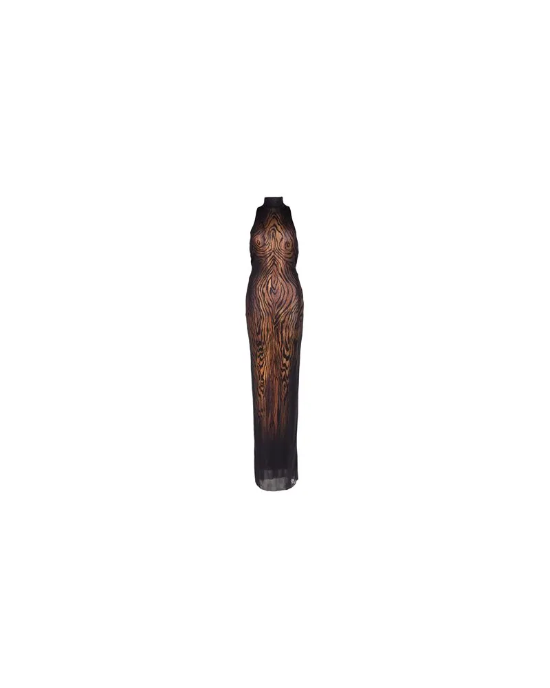 Jean Paul Gaultier KLEIDER - Maxi-Kleiderauf YOOX.COM Schwarz
