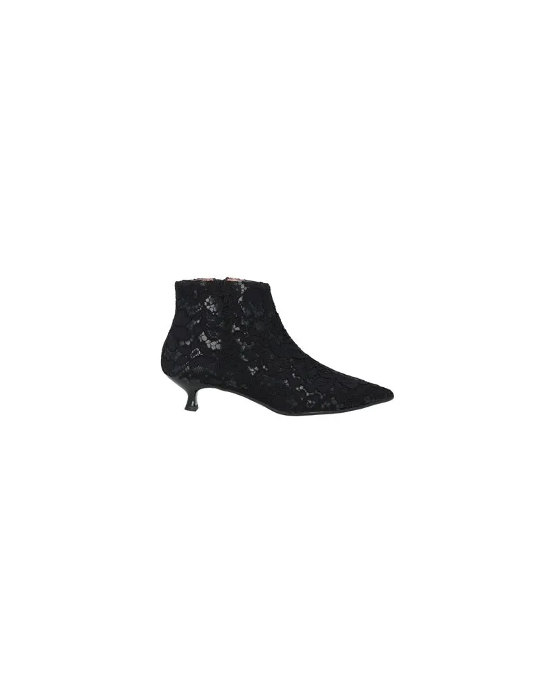 Divine Follie SCHUHE - Stiefelettenauf YOOX.COM Schwarz