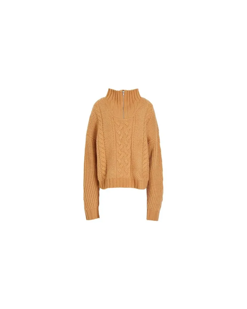 8 by Yoox STRICKWAREN - Rollkragenpulloverauf YOOX.COM Kamel