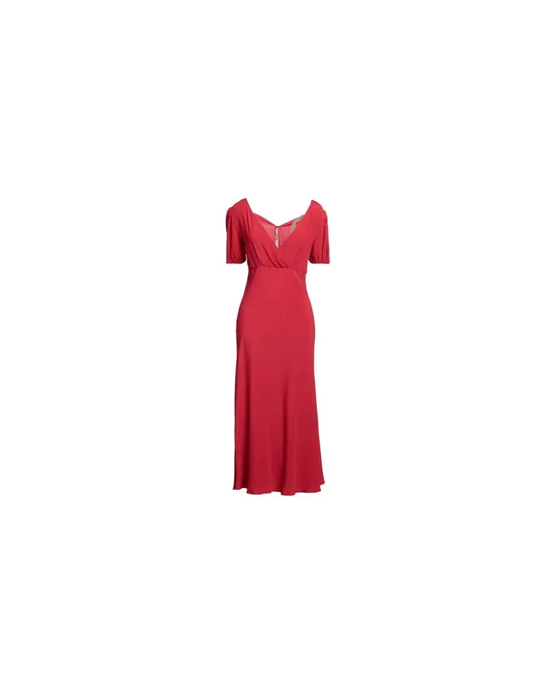 N° 21 KLEIDER - Maxi-Kleiderauf YOOX.COM Rot