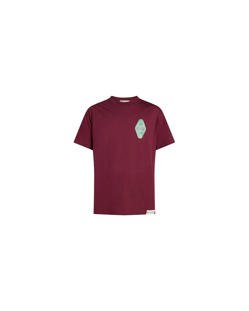 Caterpillar Footwear TOPS - T-shirtsauf YOOX.COM Pflaume