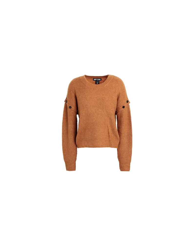 DKNY STRICKWAREN - Pulloverauf YOOX.COM Kamel