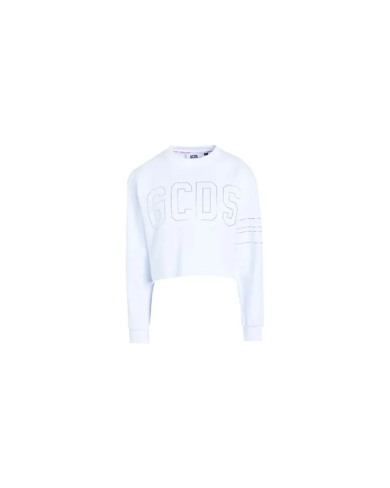 GCDS TOPS - Sweatshirtsauf YOOX.COM Weiß