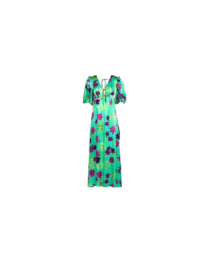 Topshop KLEIDER - Midi-Kleiderauf YOOX.COM Grün