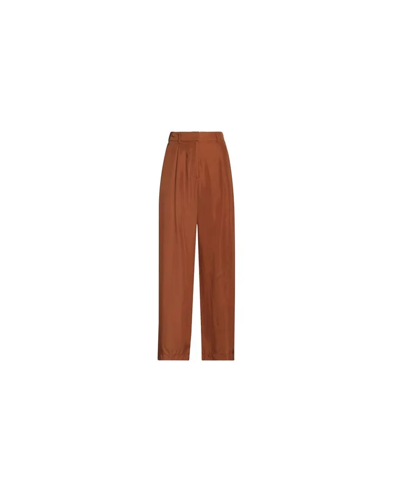 forte_forte HOSEN & RÖCKE - Hosenauf YOOX.COM Lederfarben