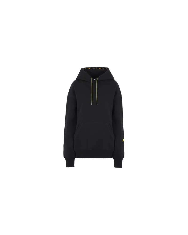 Reebok RBK VB HOODY - TOPS - Sweatshirtsauf YOOX.COM Schwarz