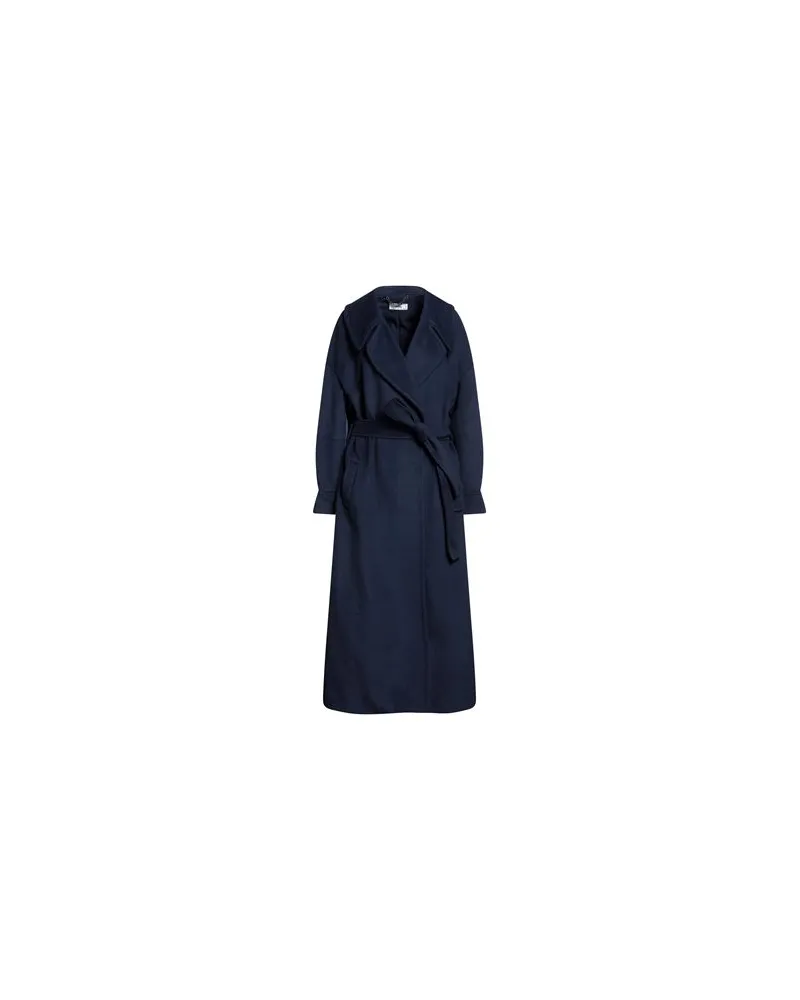 Jijil JACKEN & MÄNTEL - Mäntelauf YOOX.COM Marineblau