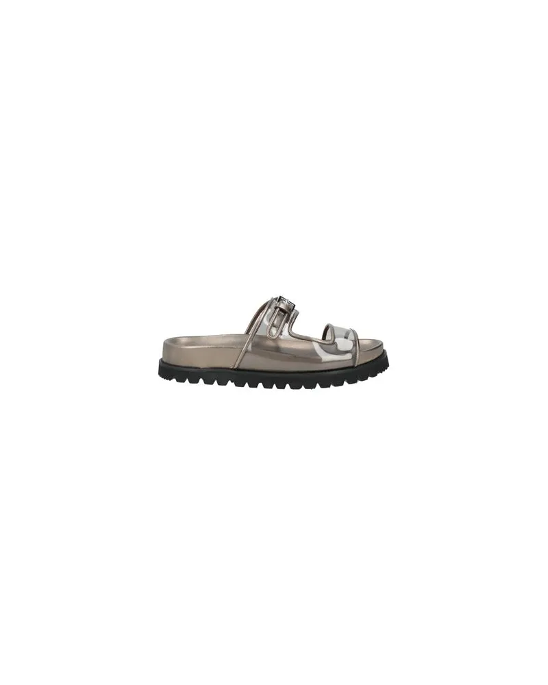 Alberta Ferretti SCHUHE - Sandalenauf YOOX.COM Stahlgrau