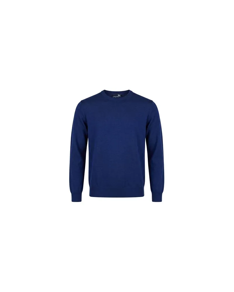 Harmont & Blaine STRICKWAREN - Pulloverauf YOOX.COM Blau