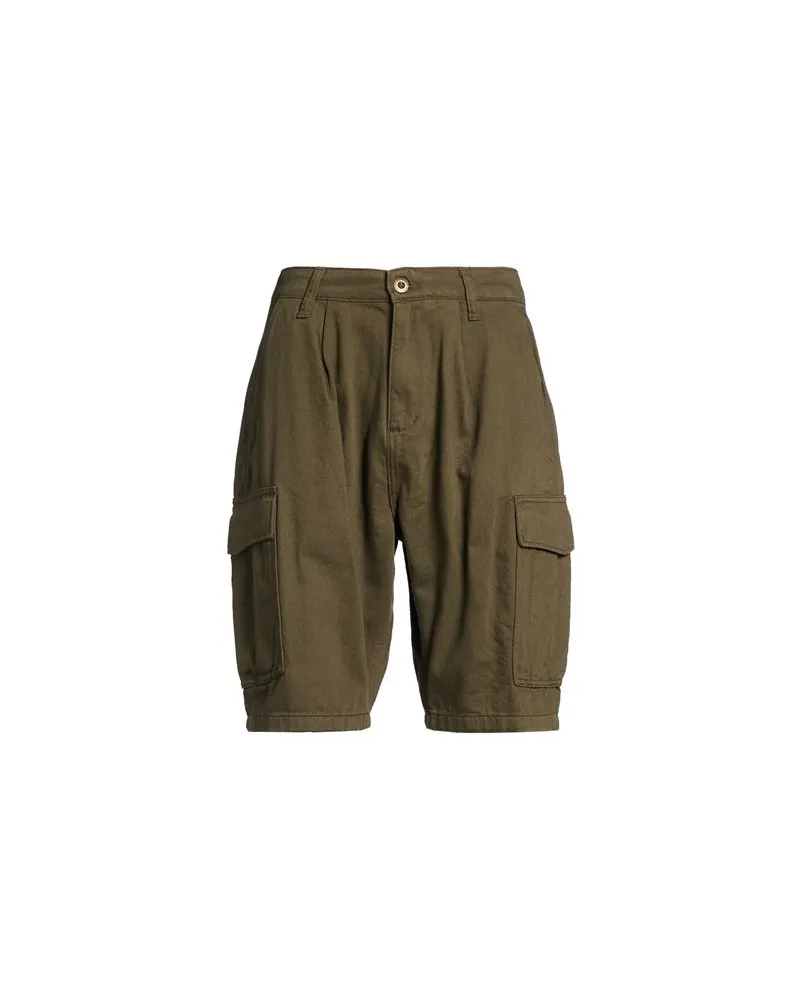 Alpha Industries HOSEN & RÖCKE - Jeansshortsauf YOOX.COM Militärgrün