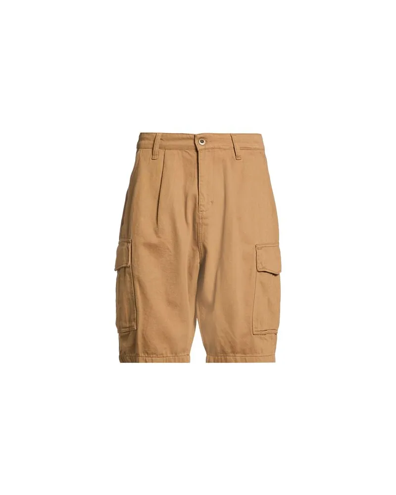 Alpha Industries HOSEN & RÖCKE - Jeansshortsauf YOOX.COM Khaki