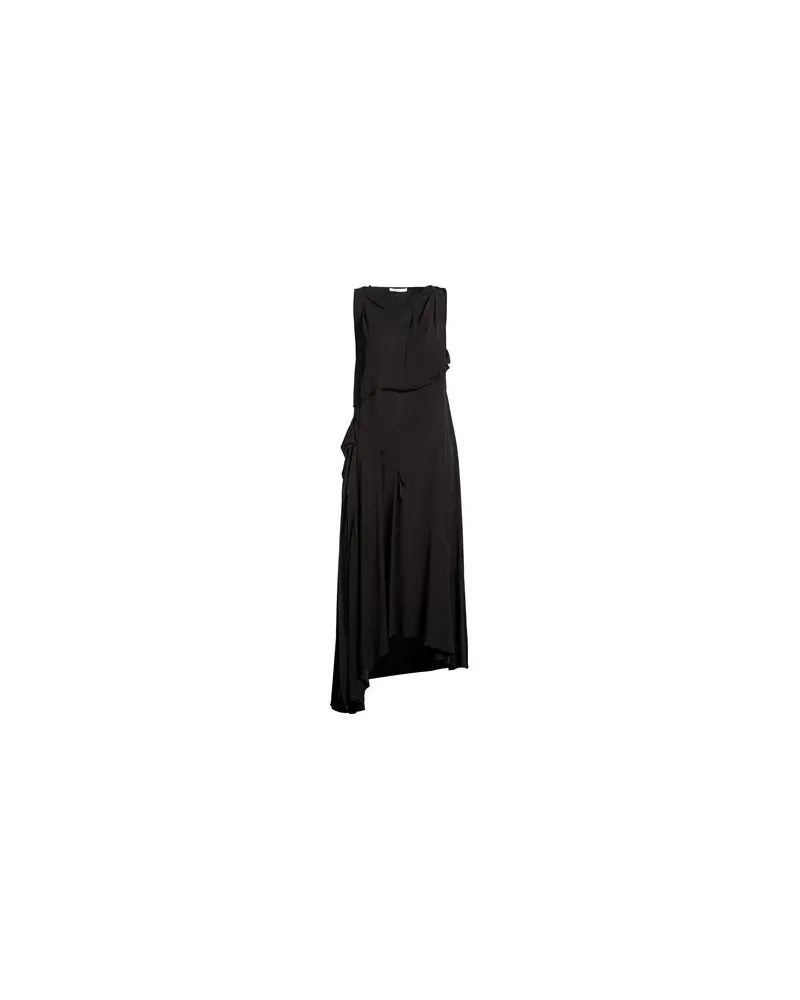 HIGH KLEIDER - Maxi-Kleiderauf YOOX.COM Schwarz