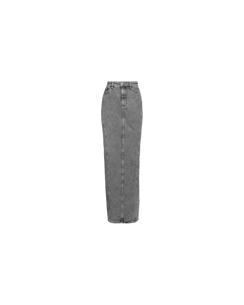 ROTATE Birger Christensen HOSEN & RÖCKE - Jeansröckeauf YOOX.COM Grau