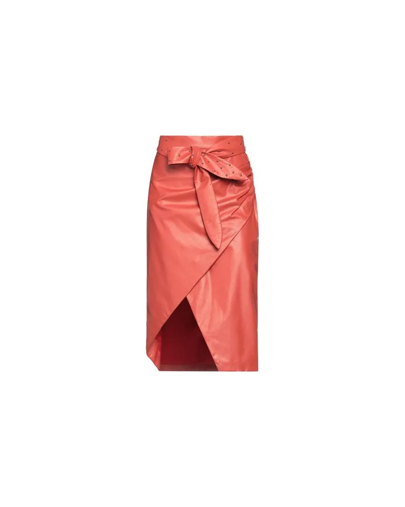 Gaëlle Bonheur HOSEN & RÖCKE - Midi-Röckeauf YOOX.COM Ziegelrot