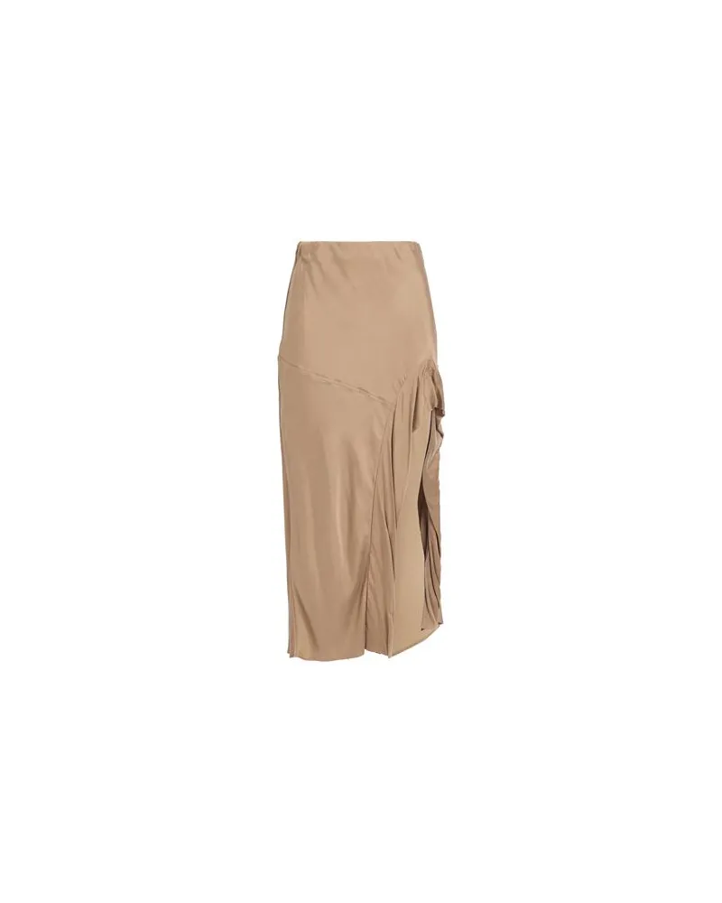 YUZEFI HOSEN & RÖCKE - Midi-Röckeauf YOOX.COM Khaki