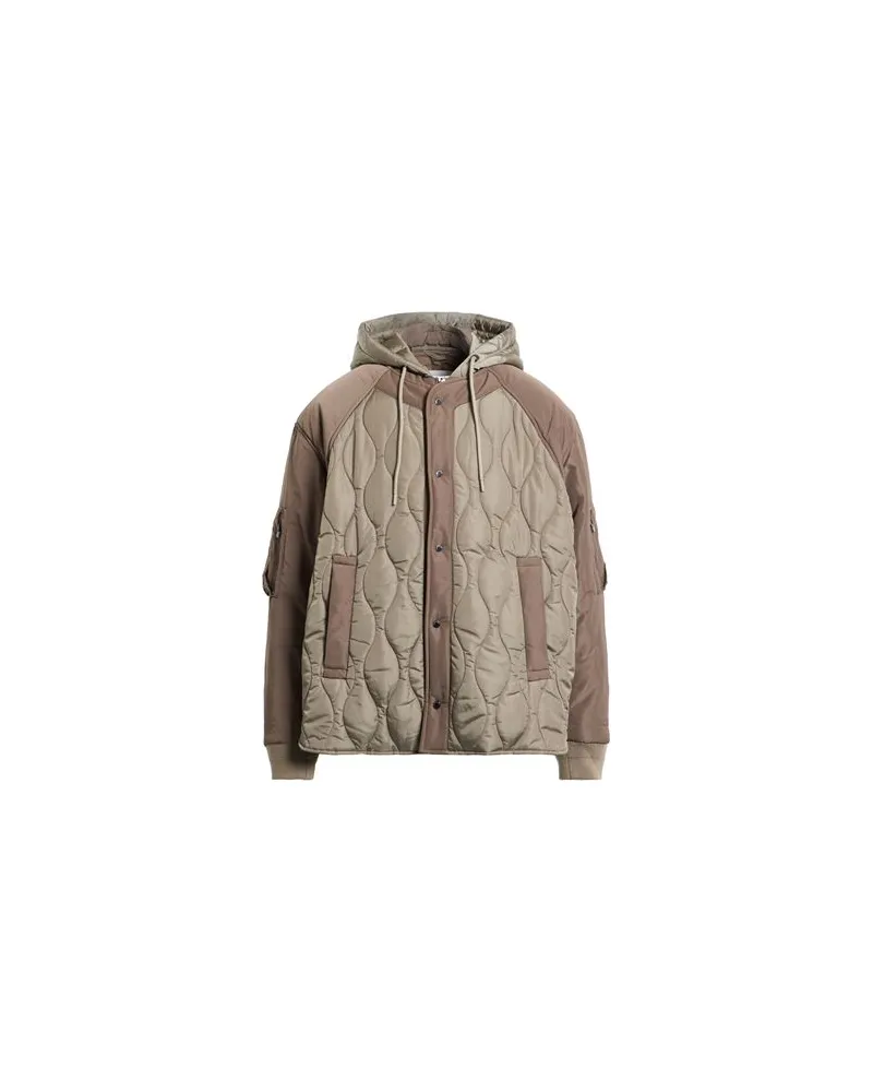 Emporio Armani JACKEN & MÄNTEL - Pufferjacken & Daunenjackenauf YOOX.COM Salbeigrün