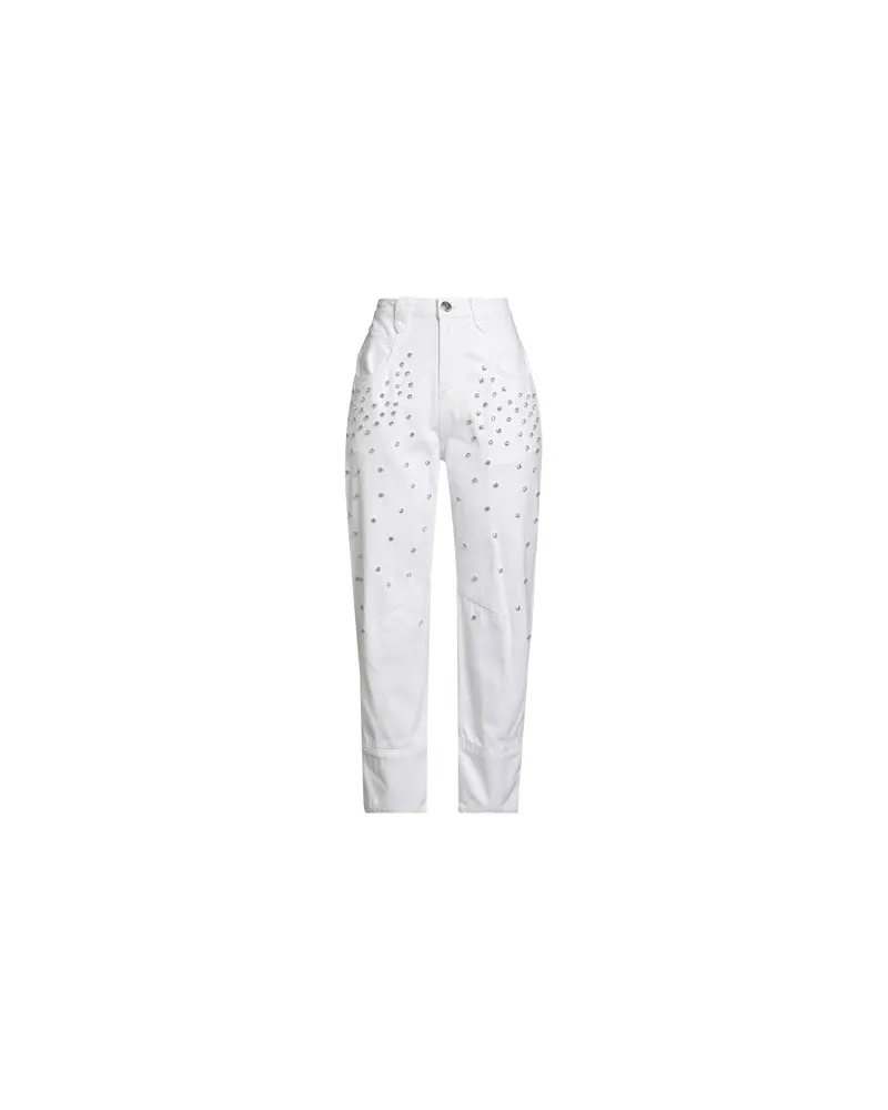 Gaëlle Bonheur HOSEN & RÖCKE - Jeanshosenauf YOOX.COM Weiß