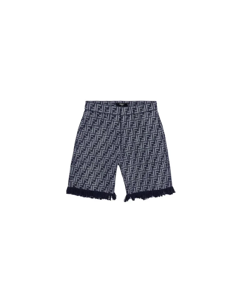 Fendi HOSEN & RÖCKE - Jeansshortsauf YOOX.COM Blau