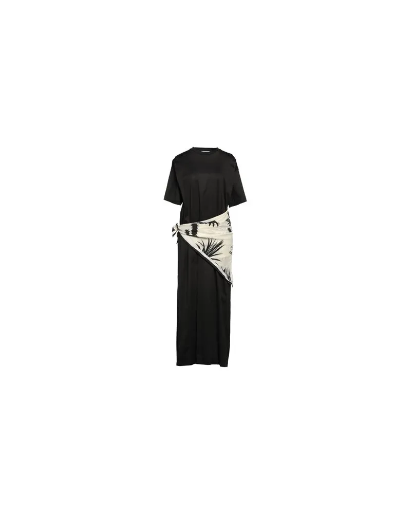 Mauro Grifoni KLEIDER - Maxi-Kleiderauf YOOX.COM Schwarz