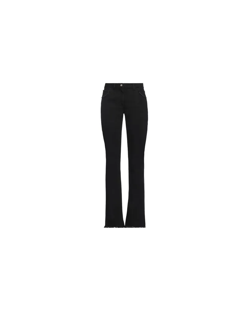 Alberta Ferretti HOSEN & RÖCKE - Jeanshosenauf YOOX.COM Schwarz