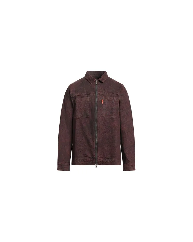 Butter Goods JACKEN & MÄNTEL - Jeansjacken/Mäntelauf YOOX.COM Ziegelrot