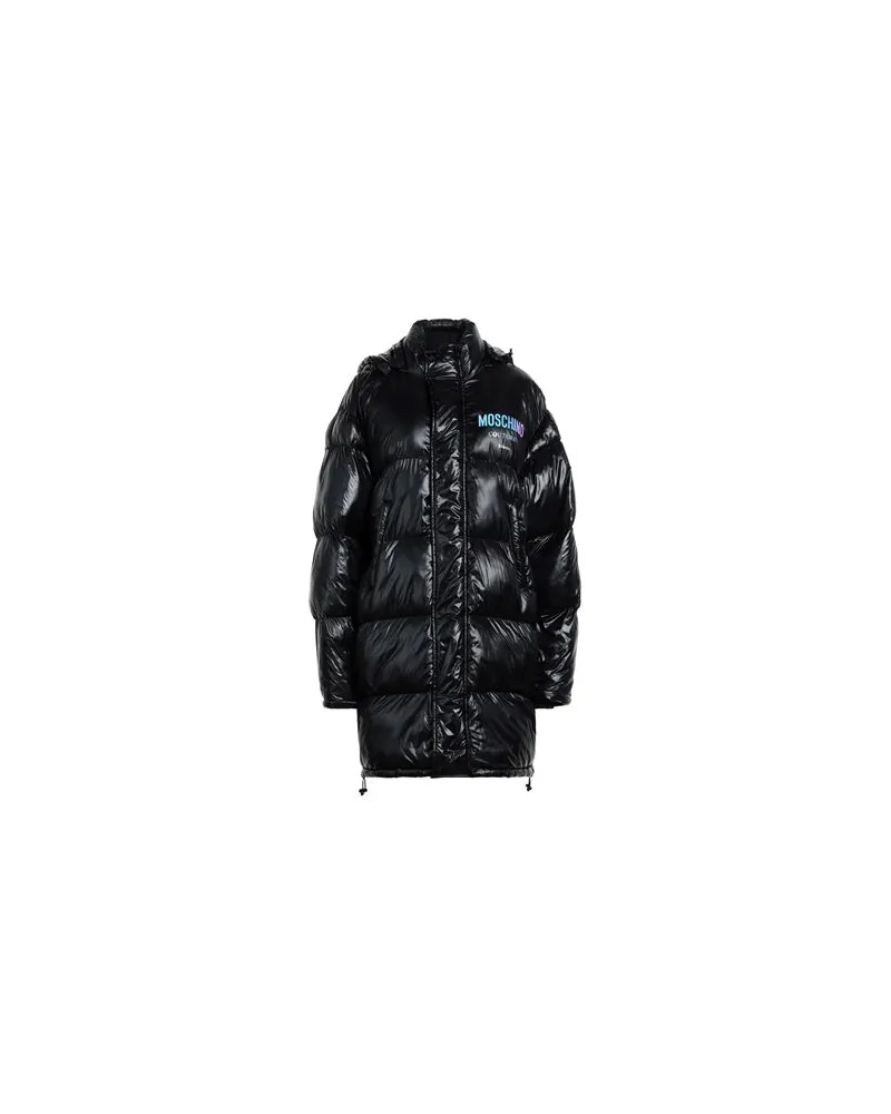 Moschino JACKEN & MÄNTEL - Pufferjacken & Daunenjackenauf YOOX.COM Schwarz