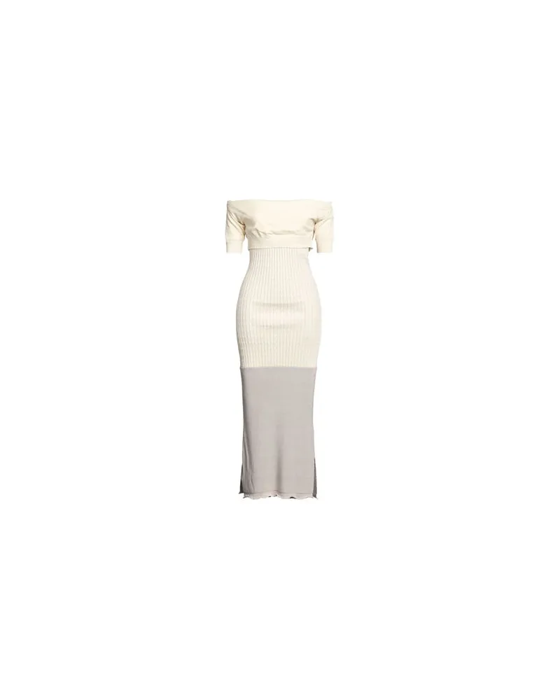 Maison Margiela KLEIDER - Midi-Kleiderauf YOOX.COM Elfenbein
