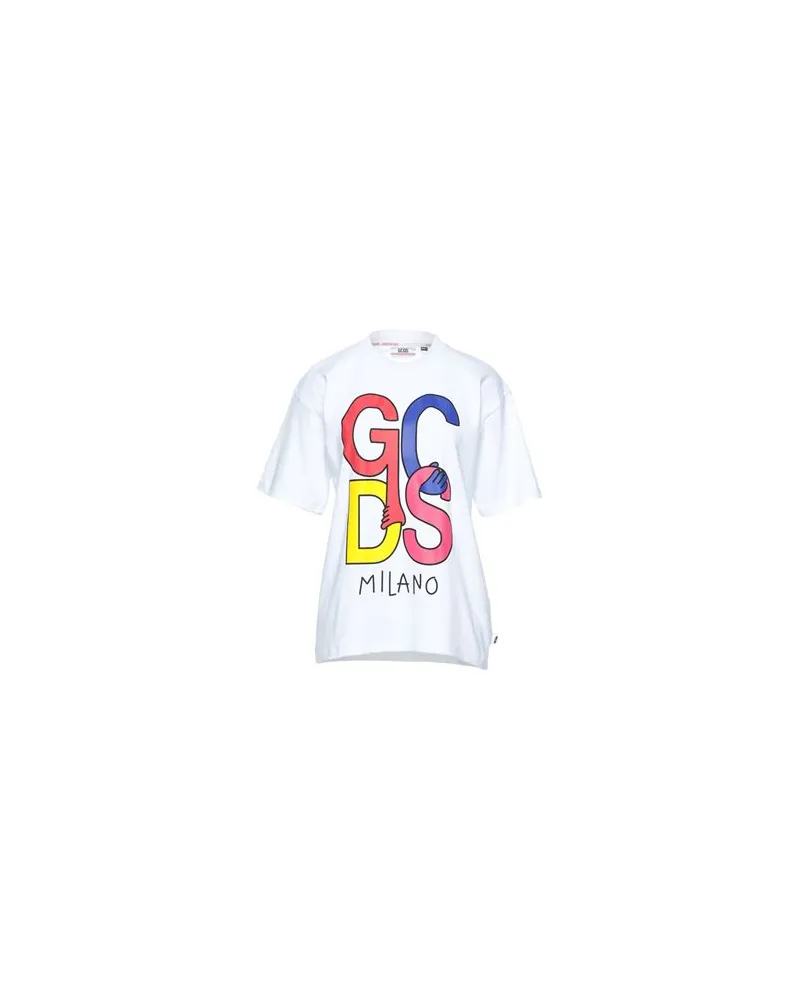 GCDS TOPS - T-shirtsauf YOOX.COM Weiß