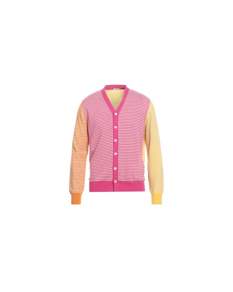 Malo STRICKWAREN - Strickjackenauf YOOX.COM Fuchsia