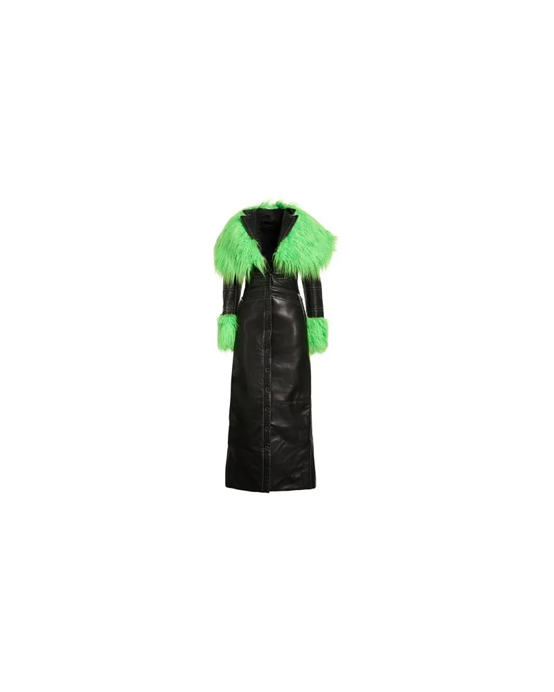 Marine Serre JACKEN & MÄNTEL - Mäntelauf YOOX.COM Schwarz