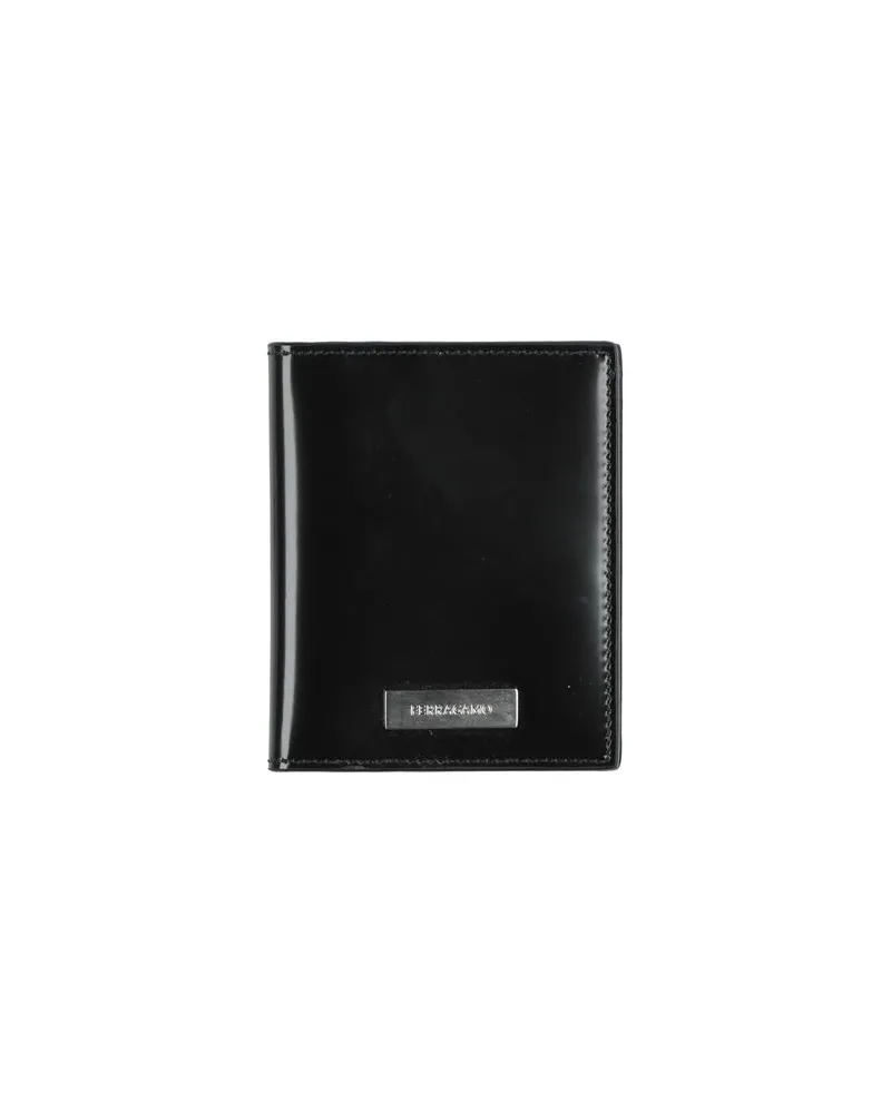 Ferragamo Kleinlederwaren - Brieftaschenauf YOOX.COM Schwarz